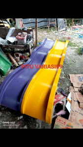 Perosotan Fiberglass double Ukuran 27 Meter tebal 5mm