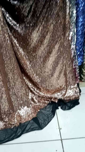 BAHAN/KAIN TILLE SQUIN GRADASI SERIBU PAYET STREACH