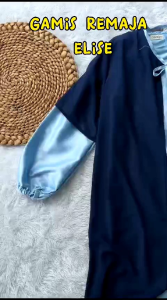 GAMIS ELISE GAMIS LEBARAN GAMIS VELVET 8-15 TAHUN