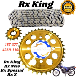 GEAR PAKET GIR SET RX KING GEAR MOTOR YAMAHA GEAR DEPAN RANTAI GEAR BELAKANG