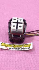 soket fuelpump soket pelampung tangki yamaha Vixion old 3C1 2007-2012Yamaha MT 25R 25X max 250 pin 4 female.