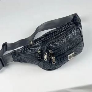 TAS SELEMPANG PRIA ANTI AIR BAHAN PREMIUM WAISTBAG WATERFROOF TAS PRIA TRAND TERBARU