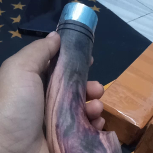 Gagang golok kayu sonokeling full galihmotif jengkolan