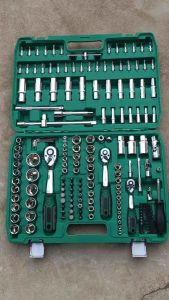 172pcs 1/4” 3/8” 1/2” Socket Wrench Set Socket Hand Tool Ratchet Spanner Wrench Spaner Bits Adaptor Universal Joint