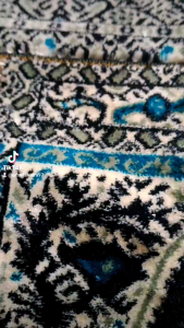 Sajadah Turkey Al beit Premium: Rumbai Kuncir Tebal Halus & Ukuran Besar 70 x 100