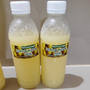LEMON MURNI 100% BOTOL 330mm / Hasil kebun lemon California