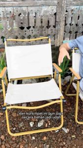 KURSI LIPAT CAMPING OUTDOOR FOLDABLE KURSI MANCING PIKNIK