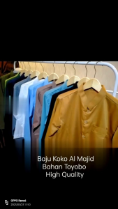 Baju koko Dewasa Al Majid bahan Katun Toyobo High Premium Quality