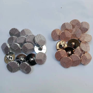 COD 50 PCS KANCING BAJU/KANCING JAMUR MOTIF MERCY 18cm / 21cm SILVER/GOLD