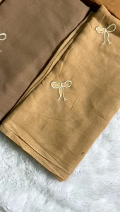 Segi Empat Paris Jadul Bordir Pita Coqueette/Hijab Paris Pita Kecil Coquette/Hijab Paris Bordir