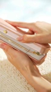 K18 (Beli 2 dapat bonus) COD Kalung giok bola hijau titanium wanita