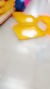 Dulang Plastik Kuning/ Dulang Kedai Roti/ Dulang Serbaguna/ Bakery Tray/Bread Tray/Food Tray