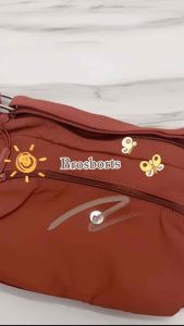 2024 ใหม่กระเป๋าสตรีไหล่เดี่ยวกระเป๋าสะพายข้างความจุขนาดใหญ่ใหม่กระเป๋าไนลอนกันน้ำ brosports 008