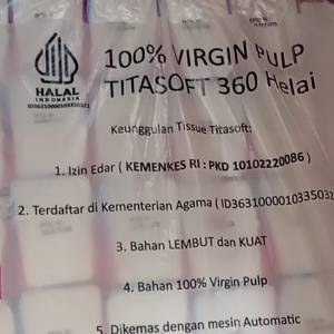 Tita Soft 360Helai Paket 7Pice Tisu Serbaguna Kantor Mobil Rumah Lebih Halus Lembut & Fun
