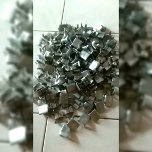 Mengenal Stoping Buckle 100pcs Stopping Stainles Belt Yokes Alat Listrik Standar PLN