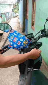 bantal stang universal semua jenis speda motor