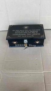 Kotak Mori Psht Kayu Jati Ukir Motif Ukir Kata-Kata Wejangan Psht Terbaru (Free Ukir Nama)