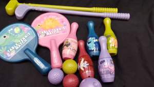 No.387-004(โบว์ลิ่ง)ชุดอุปกรณ์กีฬา 3 ใน 1 สุดคุ้ม l/jo 11