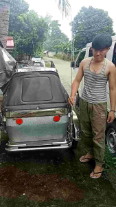 Antena for Side Car Tricycle Stainless Big Size (150 CM)