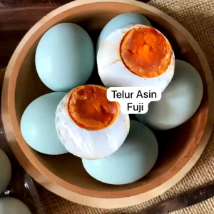 TELUR ASIN FUJI 10 BUTIR ASLI SIDOARJO DIJAMIN MASIR & GURIH / TELUR ASIN MASIR / TELUR ASIN GURIH