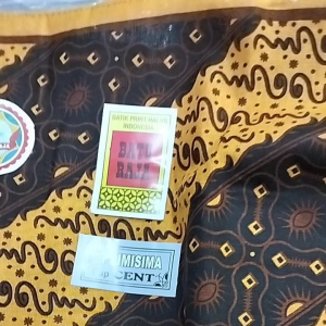 Kain Jarik/ Kain Panjang Batik Batu Raja Cap Cent - Batik Halus 2.3x1.1 M