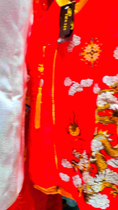 Áo Dài Bé Trai Gấm THUONG HAI