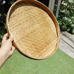 กระด้งร่อนข้าว เขิงร่อน ปลายข้าว ขนาด15นิ้ว