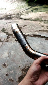 pipa leher header knalpot nmax aerox adv160 pcx160 vario160 stylo