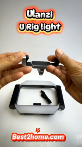 ด้ามจับสำหรับสมาร์ทโฟน Ulanzi U-Rig Light  มาพร้อมกับไฟ LED เพิ่มความสว่าง และมาพร้อมรีโมทบูลทูธ มีรับประกัน 1 ปี พร้อมส่ง