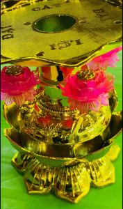 Đế sen 2 tầng 15cm làm tháp tỏi mẫu mới nhất