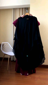 Khimar Premium SJK Habeebah Abaya Series Mahira Indonesia