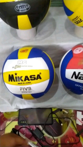 Bola Voli Volly Mikasa MG Super Gold Anak Pres Tempel  Empuk