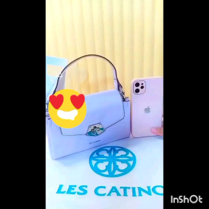 tas tangan wanita jinjing tenteng shoulder selempang cross body LES CATINO milo flap / keyna mini premium bag