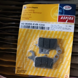 KAMPAS REM DEPAN MOTOR BEAT FI ASPIRA DISC PAD BEAT FI PAD SET BEAT FI KAMPAS BEAT FI