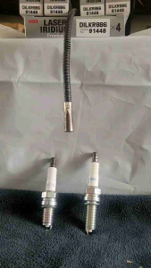 DILKR8B6 🎉Twin Tip🎉 Mitsubishi Evo X Hyundai TucsonElantra Kia Optima M271 NGK 91448 Laser Iridium Spark Plug