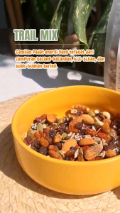 Safiya TraiL Mix 250gr Sehat Mixed Fruit Nut and Seed Cemilan Sehat Original