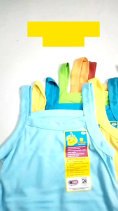 Yellow berry tanktop anak perempuan 6 bulan sampai 4 th kaos dalam warna polos atasan dalamanm SNI