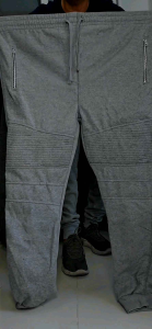 กางเกงไบเกอร์สุดฮิต เอว28-52นิ้ว กระเป๋าซิป ทรงเดฟ