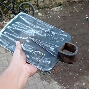 Cangkul cap ayam sudah di modifikasi asli baja kualitas