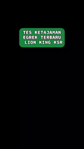 Egrek LION KING KSR original