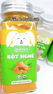 Bột Gia Vị Ăn Dặm Cho Bé Anpaso - Gia vị nấu ăn bột hành bột tỏi bột sả bột gừng bột nghệ