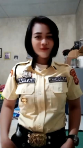 Atribut Satpam Terbaru Bordir Timbul