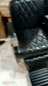 Ghế cắt barber gác chân 1 tầng