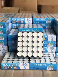Tealight Candle/Wholesale/50pcs per pack(6hours+/-)/ 16 packs x 50pcs=800pcs