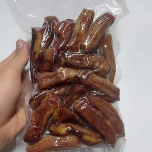 Chuối Cau Sấy Dẻo Mật - Túi Zip 500g - Đặc Sản Bến Tre