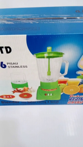 Blender Plastik National TD T2GN 2in1 dengan Pisau Bergerigi Tajam