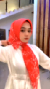Kerudung Segi Empat Voal Motif Kemerdekaan Indonesia