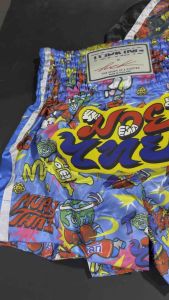 Limited Edition TKB Top King Boxing x Puck Fight Quality Muay Thai Fight Shorts - Red