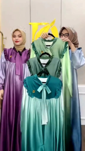 Malaa Boutique: Desain Gamis Modern & Dress Viola Gradient