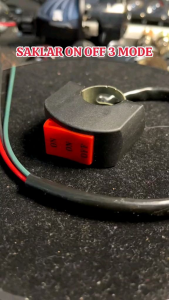 SAKLAR ON OFF DI STANG 3 FUNGSI MODEL 3 KABEL UNIVERSAL